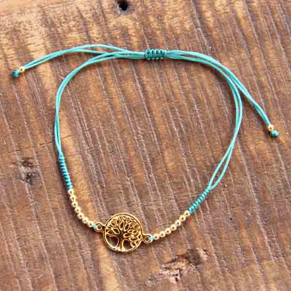 Bracelet porte-bonheur arbre de vie